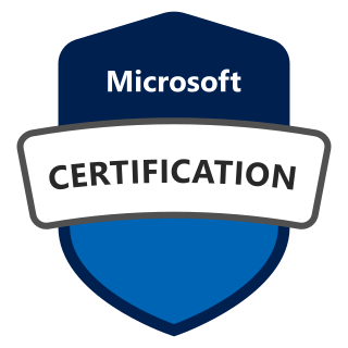 Microsoft Certified badge
